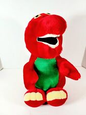 Rare Barney The Red Dinosaur 14" Plush Stuffed Animal Toy