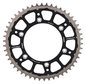 Rueda dentada MINO Fusion se adapta a KTM Husqvarna GasGas Husaberg SWM negra 52 Z - Imagen 1 de 1