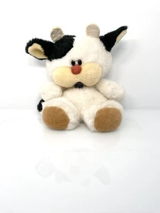 Vintage Retro Showa OIKE Moo Moo Cow Plush Animal Toy Doll Made in Japan 13” - Picture 1 of 20