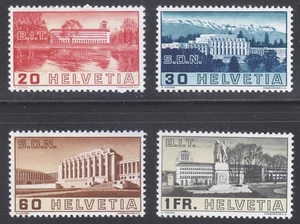 Suiza 1938 Estampillada sin montar o nunca montada Mi 321-324 Sc 238-241 Salón de Asambleas del Palacio *** - Imagen 1 de 2