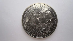 BRD 5 DM 1984 Gründung des deutschen Zollvereins Prägestätte D - Bild 1 von 2