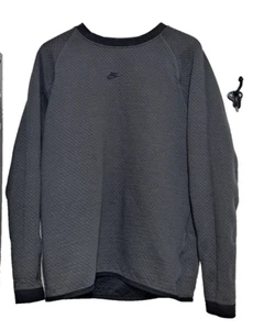 Nike Tech Pack Felpa Uomo Small ThermaFit Adv Grigio Pesante Streetwear - Foto 1 di 7