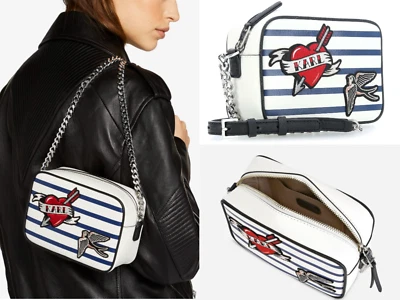 KARL LAGERFELD CAPTAIN KARL  SHOULDERBAG SCHULTER-TASCHE UMHÄNGETASCHE CROSSBODY - Bild 1 von 4
