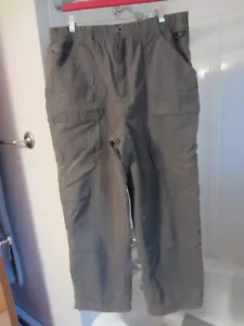 NWT QUANTITY TWO PAIRS men's utility pants Hagar Outer Rim Wear #861 olive color - Picture 1 of 15