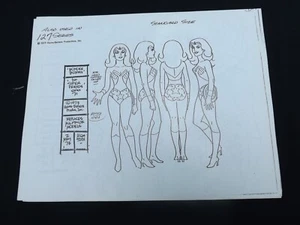 Superfriends Artist Used Model Sheet Super Rare pick one 1977 - Picture 1 of 34