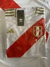 Peru+Adidas+Soccer+Jersey+Local+Home+Official+2024+Men+DIfferent+Sizes-Ship+fast