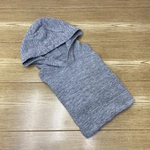 GAP Hoodie Youth Boys 2XL Gray Lightweight Activewear Pullover Sweatshirt - Picture 1 of 16