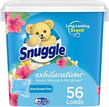 Snuggle Exhilarations in Wash Laundry Scent Booster Pacs, Island Hibiscus and...