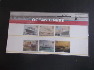 GB QEII 2004 Ocean Liners Paquete de Presentación No. 359 valor nominal £5,99 excelente U/M - Imagen 1 de 1