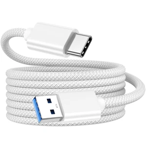 Car Carplay Geflochtenes Kabel für iPhone 16 15 5 Fuß, USB A auf USB C 3.2 Gen 2 Carplay  - Bild 1 von 7