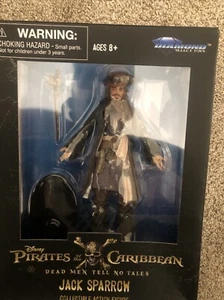 Diamond Select Jack Sparrow Figure Pirates Of The Caribbean 2020 New - FREE SHIP - Picture 1 of 4