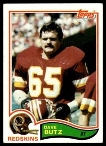 1982 TOPPS DAVE BUTZ WASHINGTON REDSKINS #511 - Picture 1 of 2