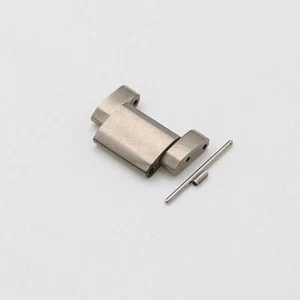 Seiko Genuine 1 Link Astron SBXY009 Men's Watch Band Bracelet Parts Silver 18mm - Picture 1 of 3