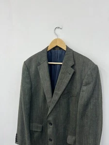Barbour Wool Silk Linen Blazer Jacket Sport Coat Size 27 fit XL - Picture 1 of 12