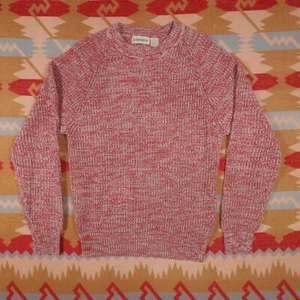 Vintage St. Jogn's Bay Sweater Men's Large Tall 80's Fisherman Shaker Knit Multi - Picture 1 of 17
