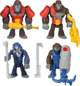 Fisher Price Imaginext Jungle Boss Level Army Pack juguete gorila conjunto de figuras de acción - Imagen 1 de 9