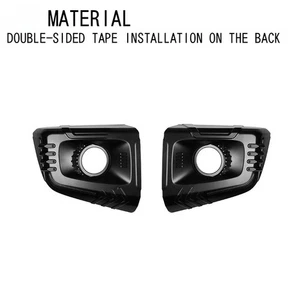 Fog Light Cover Fog Lamp Frame Perfect Fit For 2025 Models Automotive Accessory - Picture 1 of 8