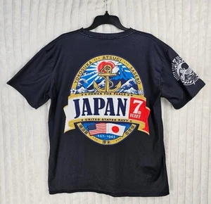 The Island King Power For Peace Japan 7th Fleet USA Navy Graphic Tee Size 2XL - Picture 1 of 8