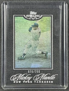 MICKEY MANTLE 2007 TOPPS STERLING #26 76/250 YANKEES - Picture 1 of 2