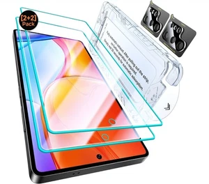 MRGLAS 2+2 Packs for S25 Ultra Screen Protector 6.9'' with Camera Lens Protector - Picture 1 of 9