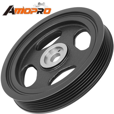 Crankshaft Pulley for Mitsubishi Mirage 2014-2024 Mirage G4 2017-2024 Gas 1.2L - Image 1 of 4