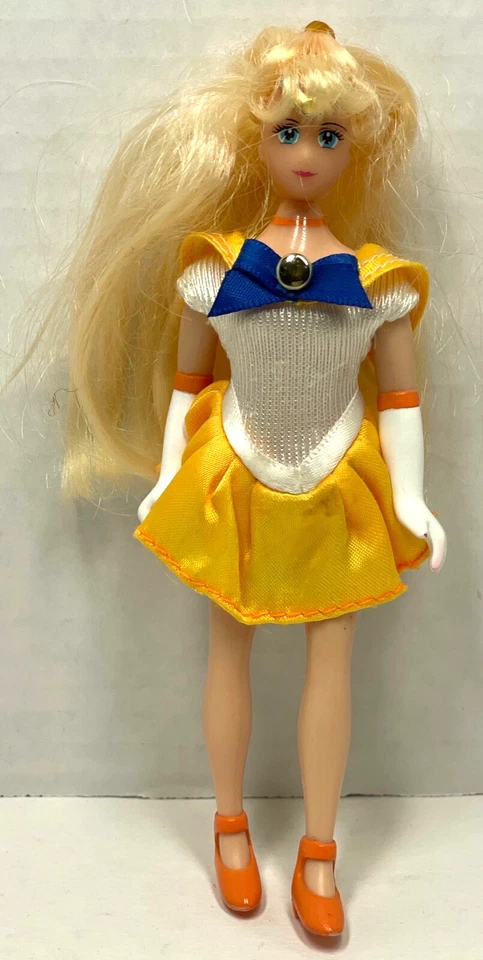 Sailor Moon Doll 6" Figure Collectible Vintage BANDAI 1995 — 第 1/4 张图片
