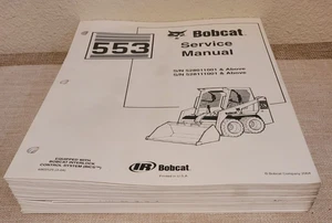 Bobcat 553 Skid Steer Loader Manuale di servizio Parte # 6903125 - Spedizione gratuita! - Foto 1 di 5