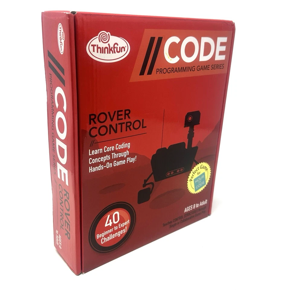 Code Programming Game Series Rover Control Think Fun Learn Coding Game Play New - Image 1 of 4