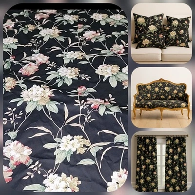 5,3 Yards Eisenhart Wallcovering Ashford House Fabric Antebellum Cotton Rare  - Image 1 of 4