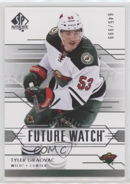 2014-15 SP Authentic Future Watch /999 Tyler Graovac #231 Rookie RC - Image 1 of 2