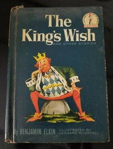 Vintage Benjamin Elkin THE KING'S WISH Dr. Seuss Beginner Book Club Edition 1960 - Imagen 1 de 9