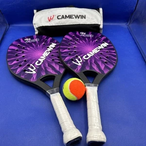 2Pcs Beach Tennis Rackets, Beach Tennis Racquet, Portable Lightweight Beach T... - Picture 1 of 7