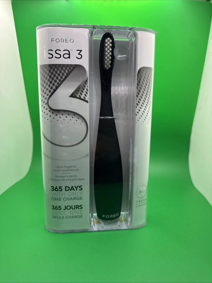 Cepillo de dientes sónico ultra higiénico Foreo Issa™ 3 NUEVO más 2 cabezales de repuesto Foto 1 de 4