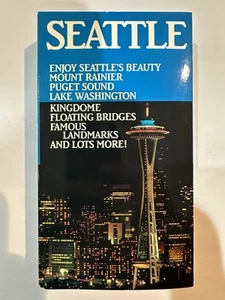 Seattle VHS Travel Documentary Travelogue Third Avenue Productions 1990 Rare - Picture 1 of 6