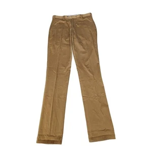 SUITSUPPLY Size 36 Pants Porto Chino Slim Straight Pleated Front Pure Cotton - Picture 1 of 9