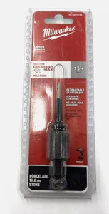 NEW Milwaukee-49-56-7135 Retractable Starter Bit with Large Arbor LOT 4362 - Picture 1 of 1