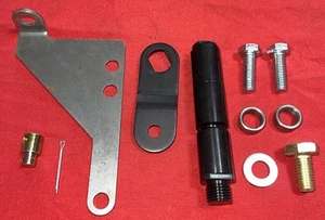 B&M 40504 Bracket and Lever Kit for Ford 4R70W Automatic Transmission, Gray - Picture 1 of 1