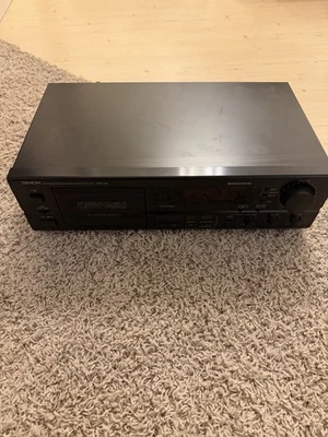 Denon DRM-555 Cassette Tape Deck Precision Audio Component HiFi Separate TESTED! - Image 1 of 4
