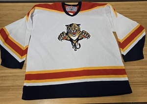 Vintage Florida Panthers Jersey Mens 2XL NHL Hockey CCM 90s Embroidered - Picture 1 of 13