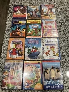 Kids DVD Lot 12 Dvds All Children New - Picture 1 of 9