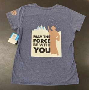 Columbia Star Wars Leia Super Rare Misprint T-Shirt Womens Medium Echo Base 2017 - Picture 1 of 5