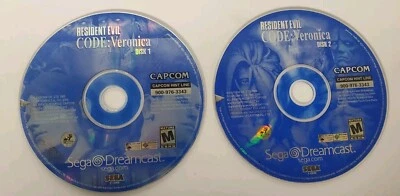 Resident Evil CODE: Veronica (Sega Dreamcast, 2000) DISC ONLY BOTH DISCS TESTED - Image 1 of 3