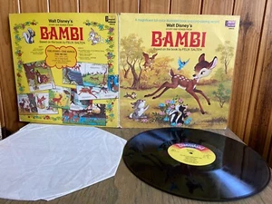 Walt Disney's Story and Songs from Bambi, Vintage Vinyl, 1969 - Foto 1 di 2