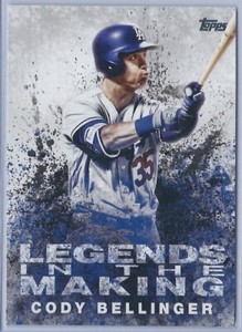 2018 Topps Cody Bellinger Legends In The Making Insert Card #LTM-CB
