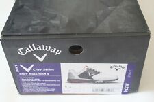 Callaway Chev Mulligan S golf shoes size UK9 white / black / red brand new