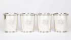 MANCHESTER Sterling Silver Banded Traditional  MINT JULEP CUPS #3759 4 Available