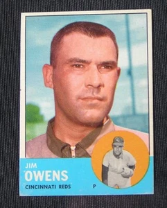 Tarjeta de béisbol Topps #483 JIM OWENS - Imagen 1 de 2