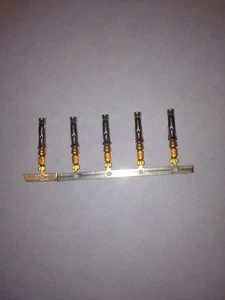 Tyco 66104-6 Socket, 5 pin pack, aircraft avionics radios connector - Picture 1 of 2