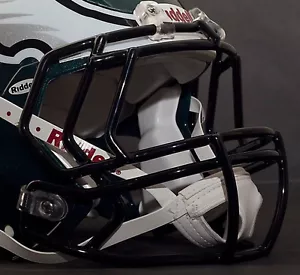 PHILADELPHIA EAGLES Riddell Speed S2EG Football Helmet Facemask/Faceguard BLACK - Picture 1 of 1
