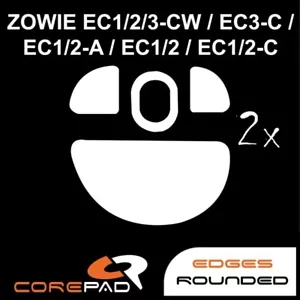 Corepad Skatez Zowie EC1-CW / EC2-CW / EC3-CW Ersatz Mausfüße Hyperglide PTFE - Bild 1 von 1